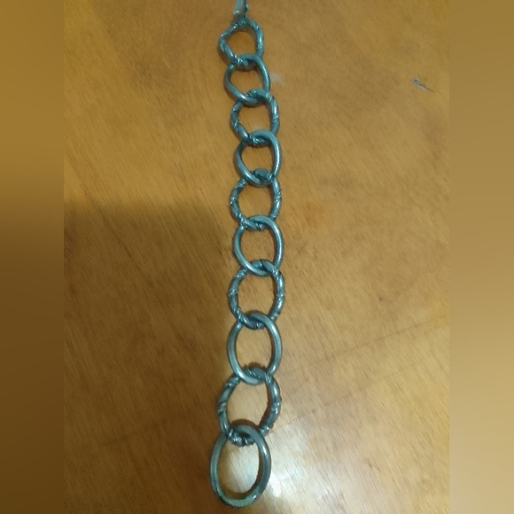 VTG Sterling Silver Bracelet 7.5” / 20mm Width / 44.1g Weight - Picture 7 of 9